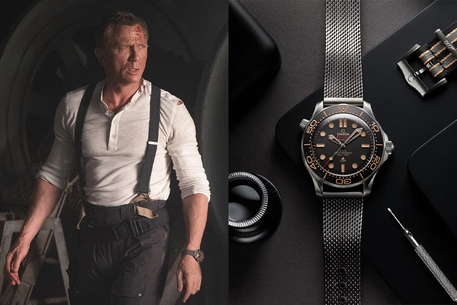 Omega Seamaster Diver 300M, el reloj de James Bond desde GoldenEye hasta No Time to Die